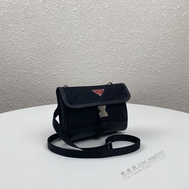 prada男包 普拉達新款迷你造型手機包 2ZH108 Prada情侶款單肩斜挎小包 prada手機包  pyd2377